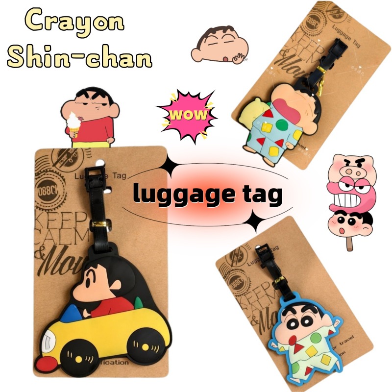 크레용신짱 만화 애니메이션 캐릭터 패션 러기지 태그 귀 - Travel Accessories Kit 리뷰 및 가격