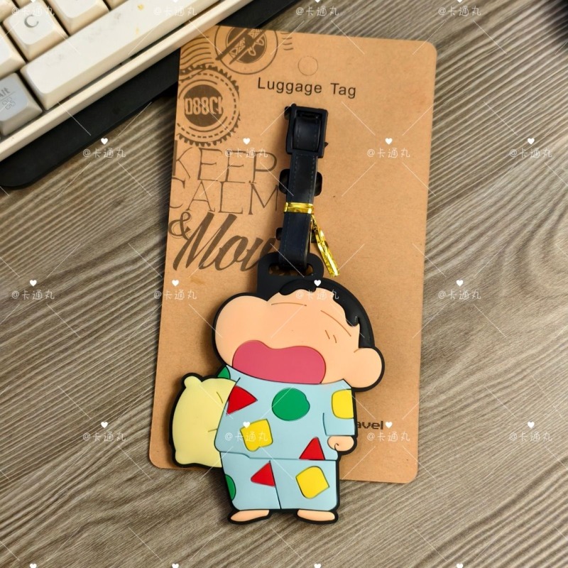 크레용신짱 만화 애니메이션 캐릭터 패션 러기지 태그 귀 - Travel Accessories Kit 리뷰 및 가격