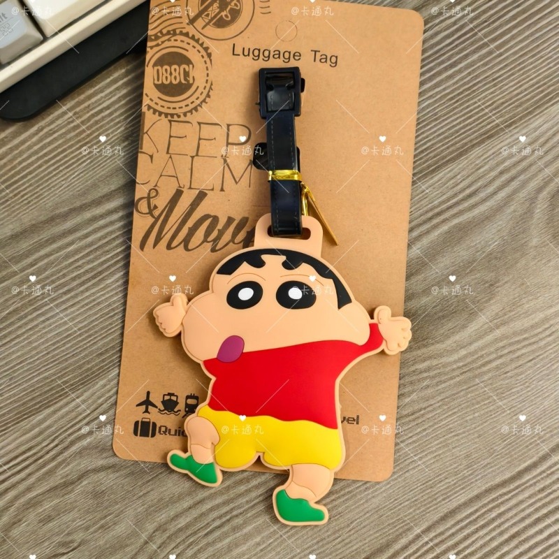 크레용신짱 만화 애니메이션 캐릭터 패션 러기지 태그 귀 - Travel Accessories Kit 리뷰 및 가격