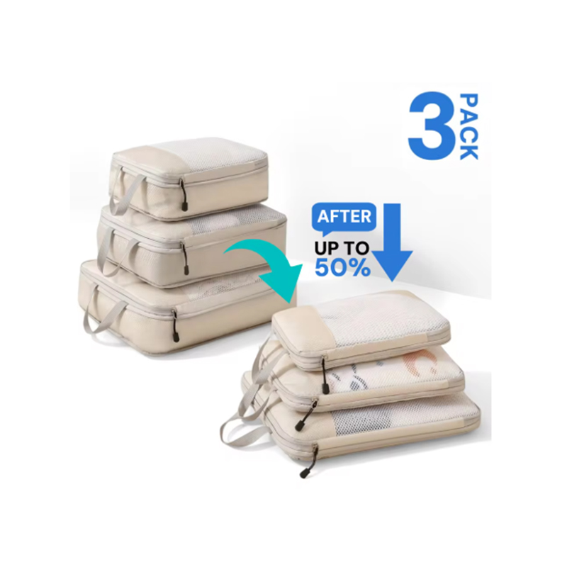 압축 가능한 여행용 수납 가방 세트 3개 방수 여행 가 - Reusable Zip Bag 리뷰 및 가격