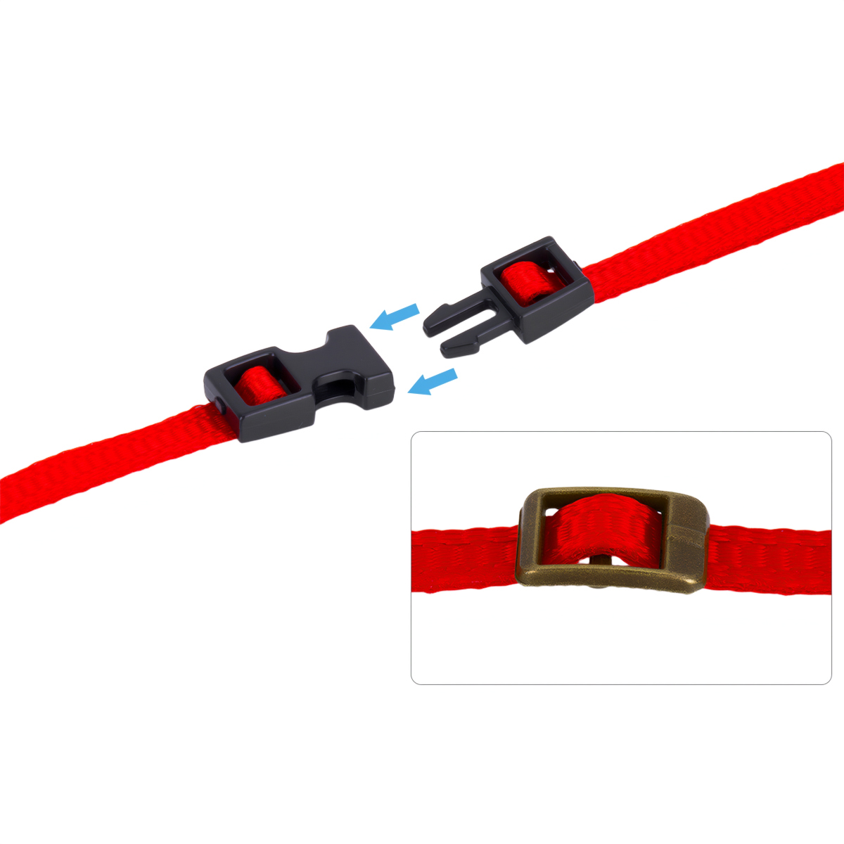 5개입 수하물 로프 루프랙 타이 다운 스트랩 1/8 1 - Luggage Strap Belt 리뷰 및 가격