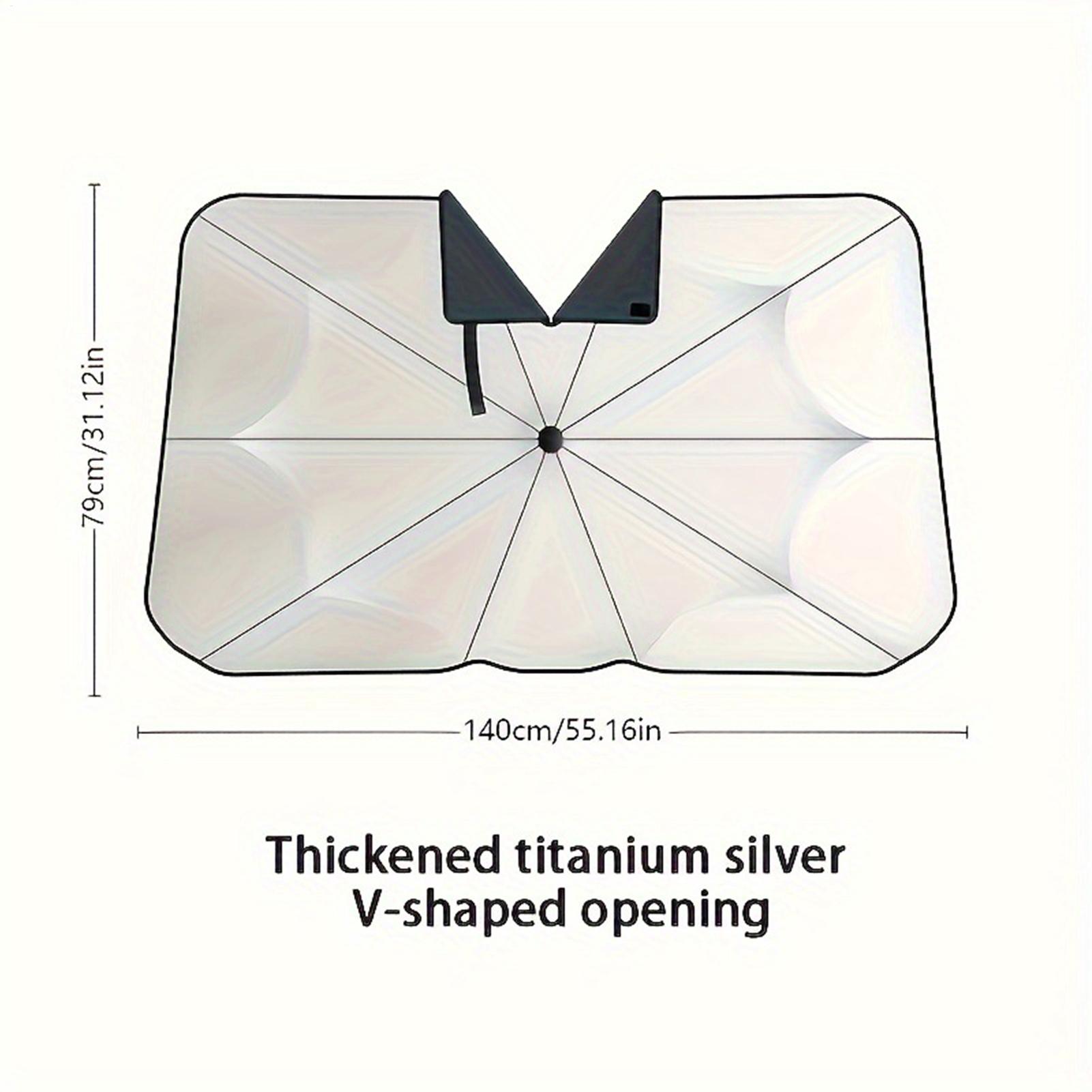 휴대용 자동차 햇빛 가리개 우산, 앞유리용, 높은 차광 - Travel Umbrella Compact 리뷰 및 가격