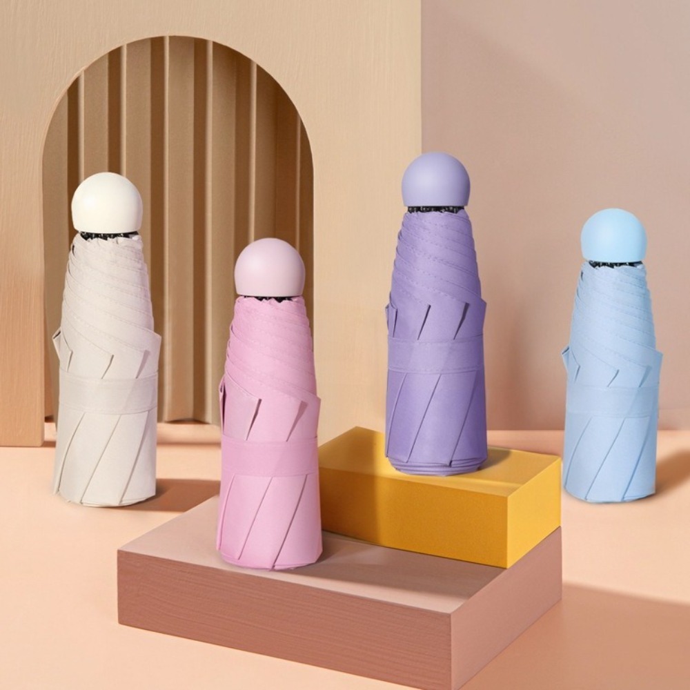 미니 캡슐 접이식 우산 비닐 박스형 햇빛 가리개 겸용  - Travel Umbrella Compact 리뷰 및 가격