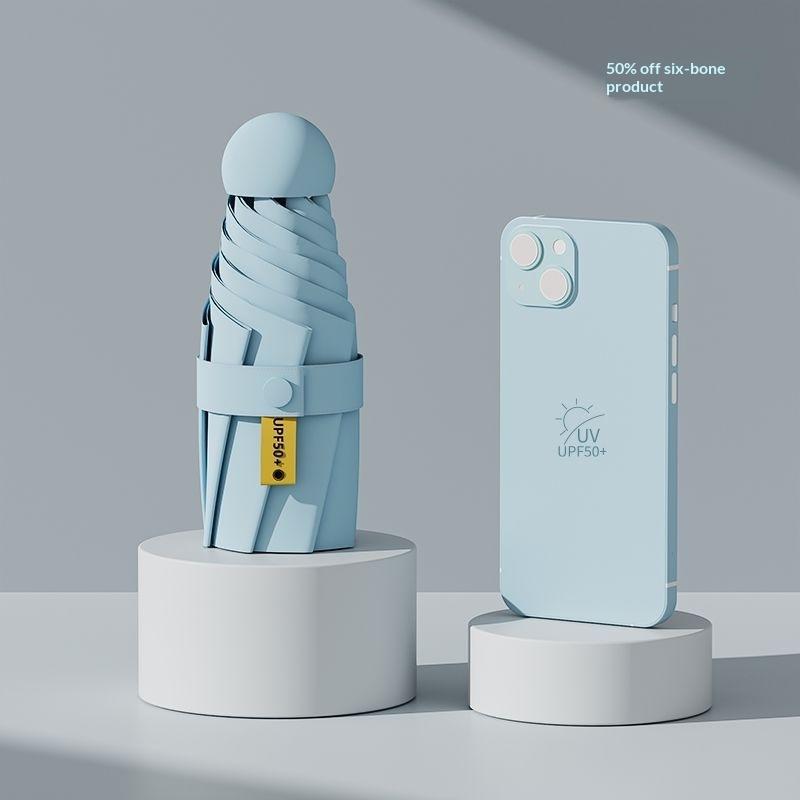 여행용 캡슐 우산 UPF50+ 이중 레이어 자외선 차단 - Travel Umbrella Compact 리뷰 및 가격