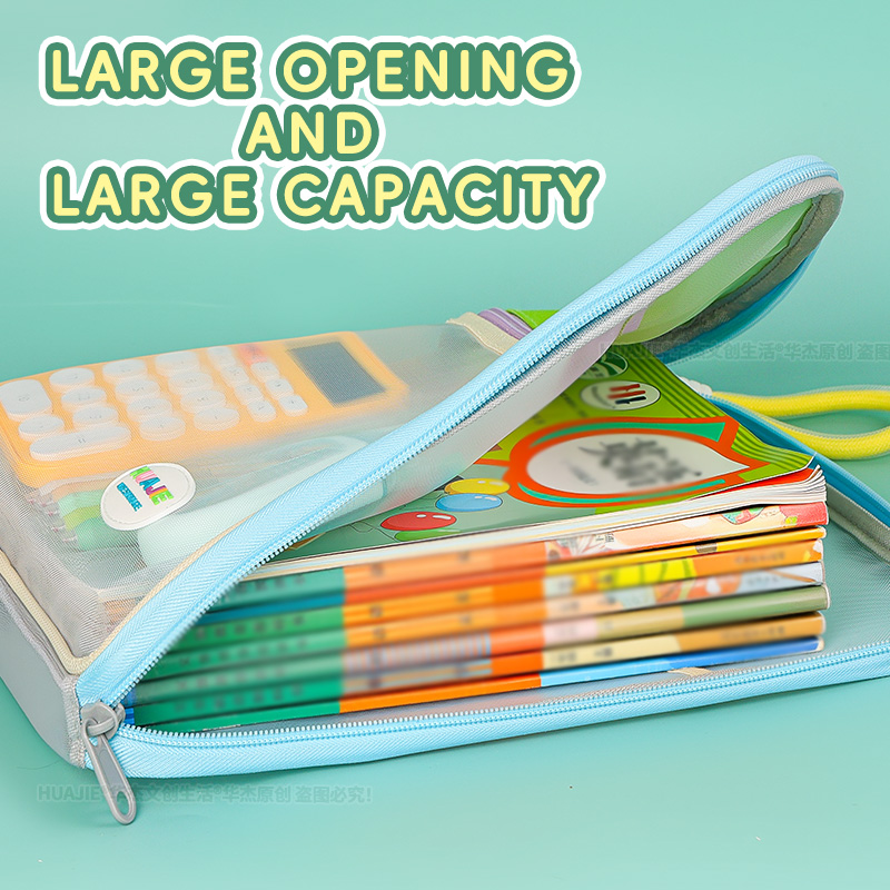 HUAJIE 학생용 핸드헬드 파일 가방, 도파민 컬러  - Document Organizer Folder 리뷰 및 가격