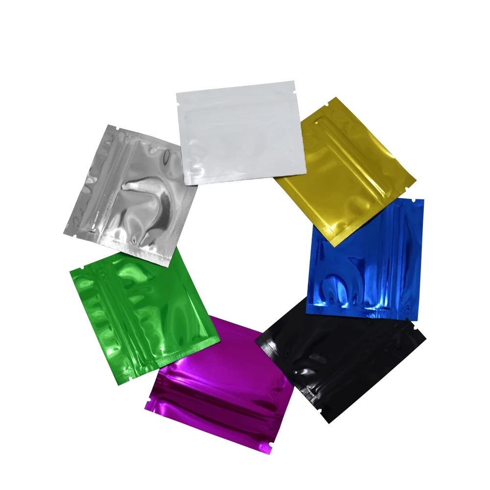 다채로운 광택 알루미늄 호일 지퍼 잠금 가방, 찢어진  - Reusable Zip Bag 리뷰 및 가격