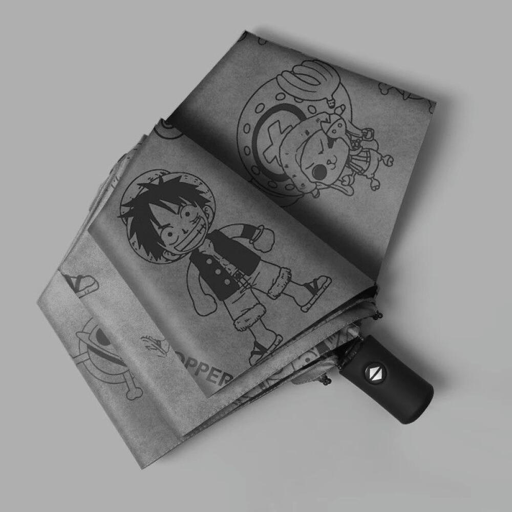 애니메이션 원피스 루피 자동 접이식 우산 - UPF50 - Travel Umbrella Compact 리뷰 및 가격