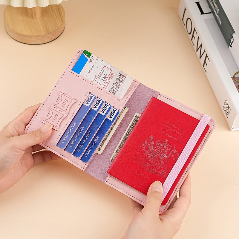 PU 가죽 여권 커버, 다기능 여행 서류 홀더 RFID - Travel Wallet Slim 리뷰 및 가격