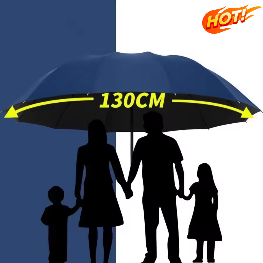 130cm 초대형 접이식 우산, 견고한 강화형 휴대용  - Travel Umbrella Compact 리뷰 및 가격