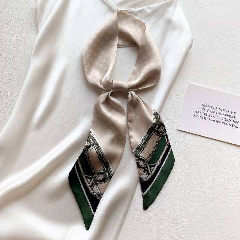 새로운 도착 긴 실크 리본 스카프처럼 여성을위한 패션  - Travel Hair Accessories 리뷰 및 가격