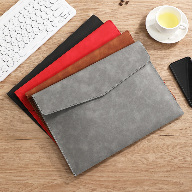 A4 PU 가죽 서류 가방 (펜 슬롯 포함) 금속 스냅 - Document Organizer Folder 리뷰 및 가격