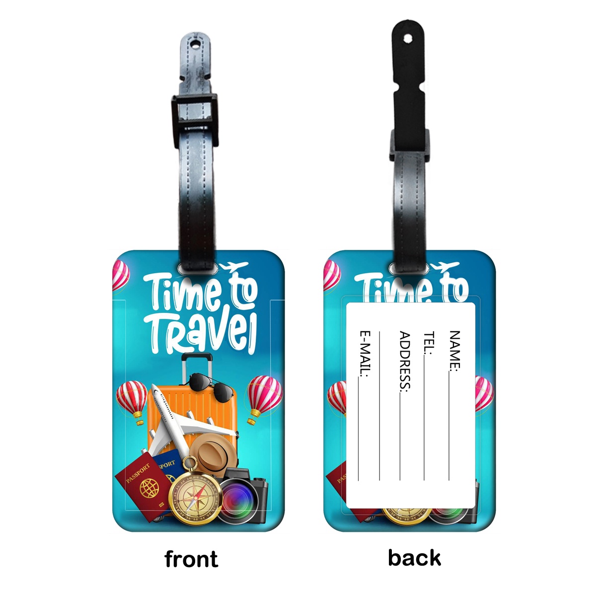 여행 스타일 러기지 태그 남녀 공용 여행 가방 라벨 클 - Travel Accessories Kids 리뷰 및 가격