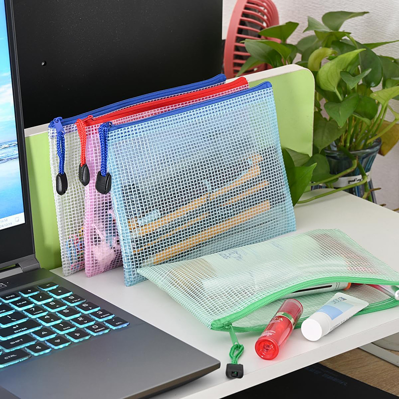 5/20PCS A4/A5 메쉬 지퍼 파우치 가방 학교  - Document Organizer Folder 리뷰 및 가격