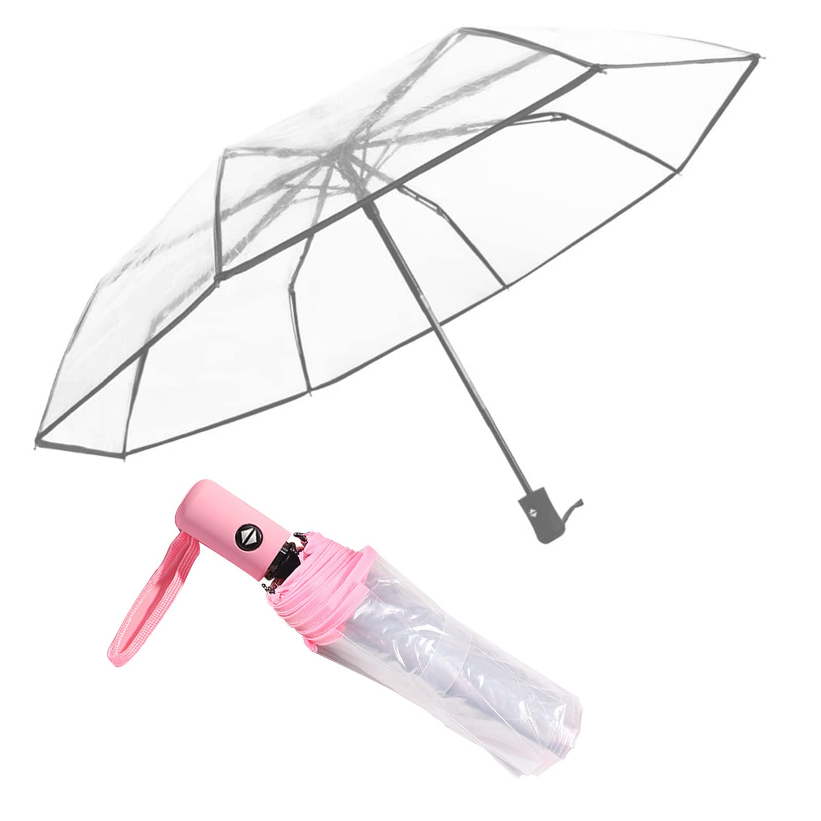 자동 투명 버블 우산 한국 스타일 투명 여행 돔 우산  - Travel Umbrella Compact 리뷰 및 가격
