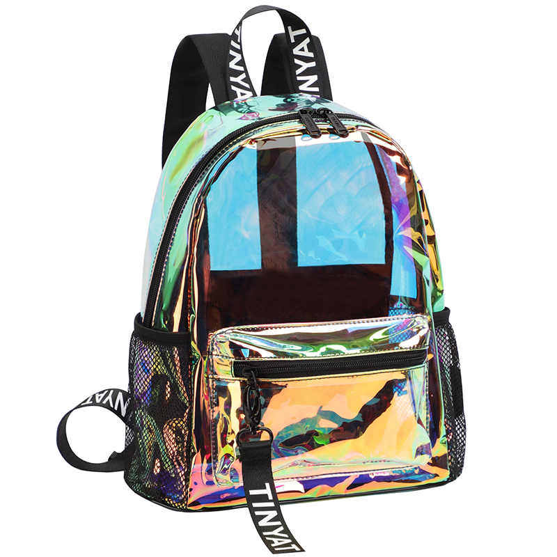 여성용 TINYAT PVC 투명 백팩, 스타일리시한 음 - Hydration Pack Backpack 리뷰 및 가격