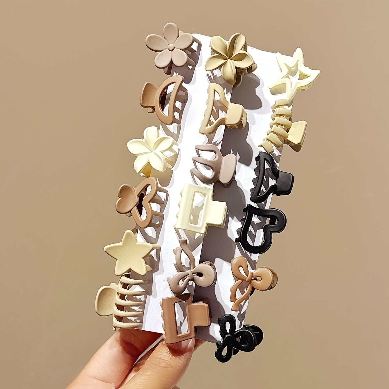 5/10/20/30개 베이지 혼합 팩 작은 클립, 귀여 - Travel Accessories Kit 리뷰 및 가격
