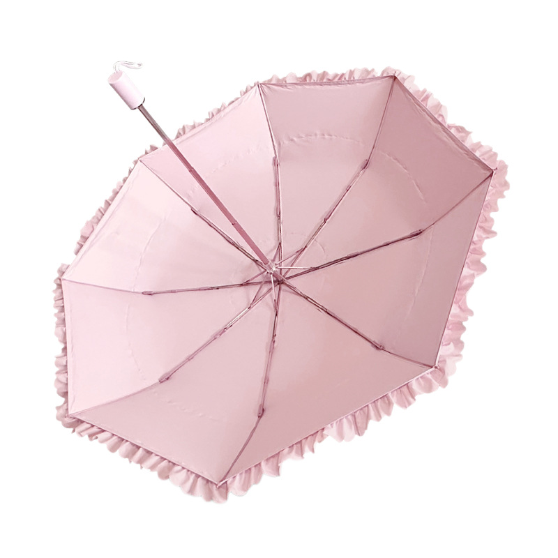 빈티지 레이스 우산 접이식 여행용 우산 우아한 핑크 로 - Travel Umbrella Compact 리뷰 및 가격