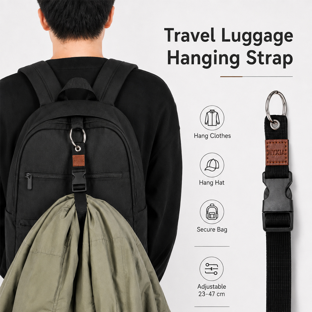 휴대용 도난 방지 수하물 스트랩 내구성 야외 버클 남성 - Luggage Strap Belt 리뷰 및 가격