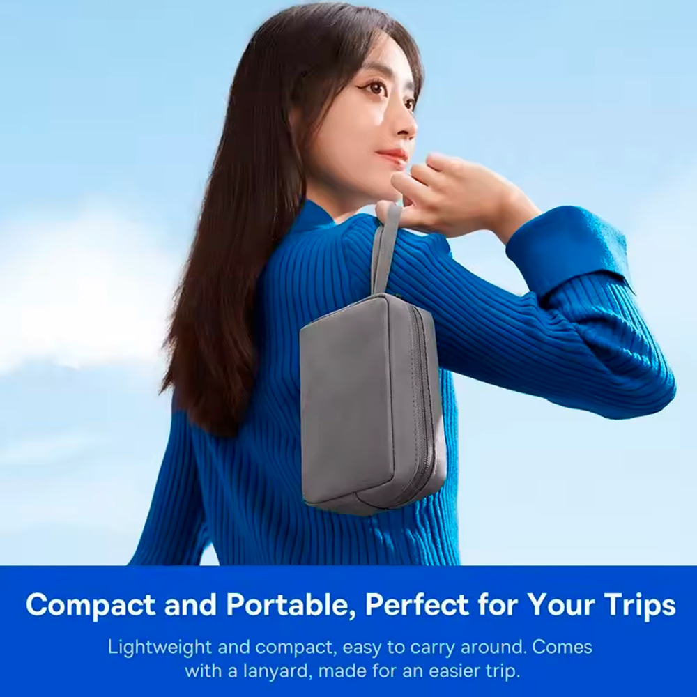 휴대용 전화 방수 가방 여행용 충전기 케이블 보관 케이 - Travel Accessories Iphone 리뷰 및 가격