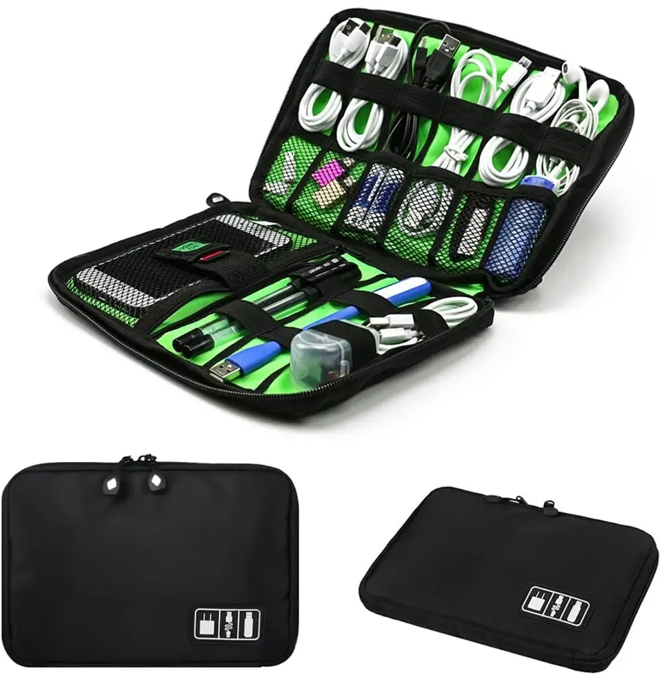 케이블 정리 보관 가방 시스템 키트 케이스 USB 데이 - Travel Accessories Kit 리뷰 및 가격