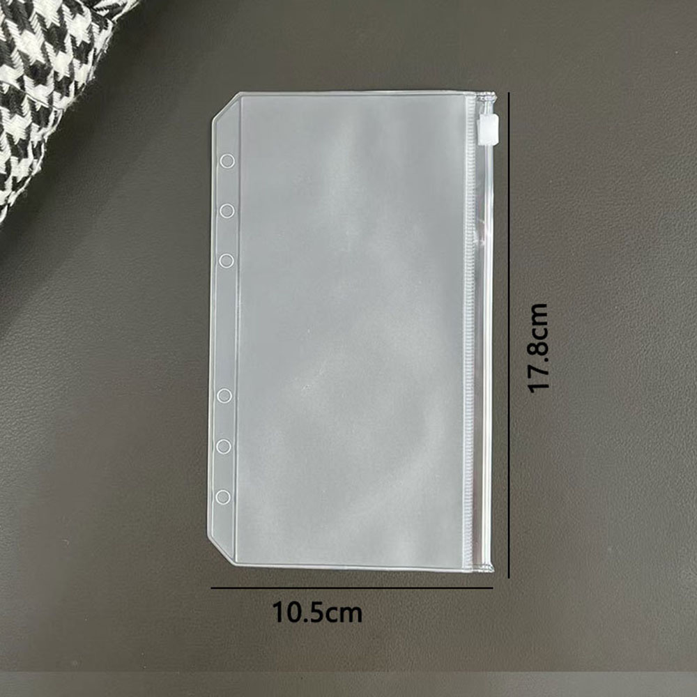 10Pcs A6 투명 PVC 지퍼 바인더 포켓 루즈리프 - Reusable Zip Bag 리뷰 및 가격