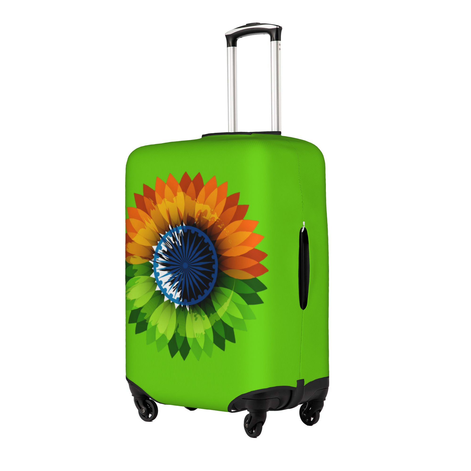 인도 애국 여행 가방 커버 인도 국기 무늬 세탁 가능한 - Travel Accessories India 리뷰 및 가격