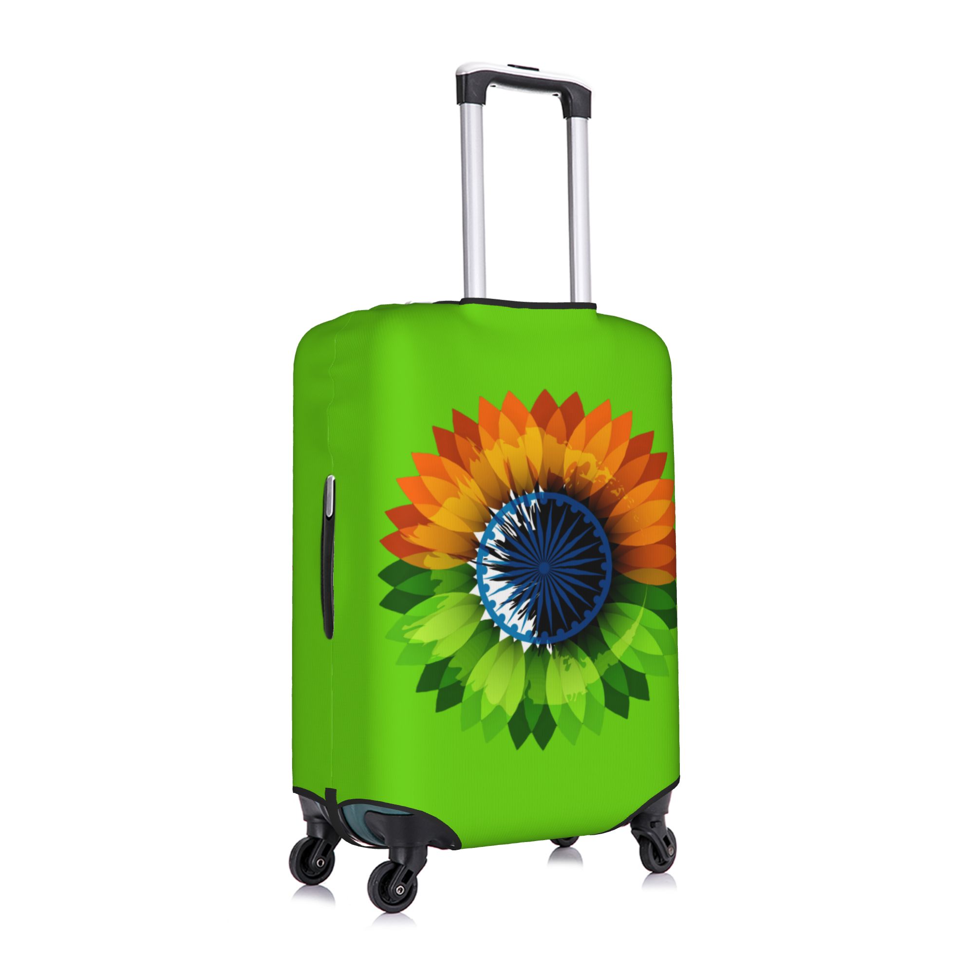 인도 애국 여행 가방 커버 인도 국기 무늬 세탁 가능한 - Travel Accessories India 리뷰 및 가격