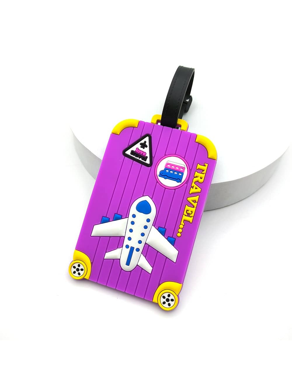 1PCS 크리 에이 티브 항공기 멀티 컬러 수하물 태그 - Travel Accessories Gear 리뷰 및 가격