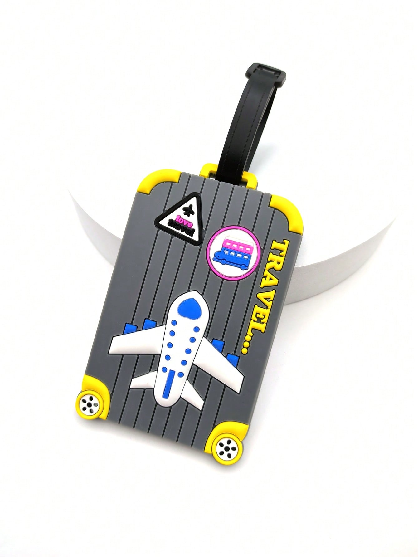 1PCS 크리 에이 티브 항공기 멀티 컬러 수하물 태그 - Travel Accessories Gear 리뷰 및 가격